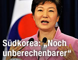 Südkoreanische Präsidentin Park Geun-Hye