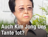 Kim Kyong-hui, Tante des nordkoreanischen Machthabers Kim Jong-un