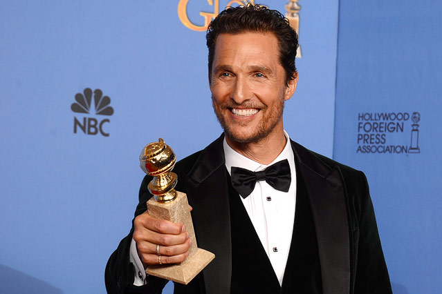 © AP/Invision/Jordan Strauss Schauspieler Matthew McConaughey