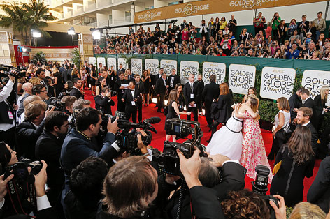 © Reuters/Danny Moloshok Stars und Fotografen am Roten Teppich