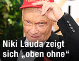 Niki Lauda bei den 71. Golden Globe Awards