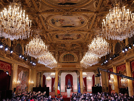 Konferenzsaal im Elysee Palast