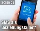 Handy mit SMS-Symbol