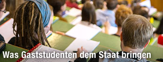 Studenten im Hörsaal