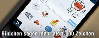 Icons am Handy