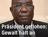 ZAR Interimspräsident Michel Djotodia