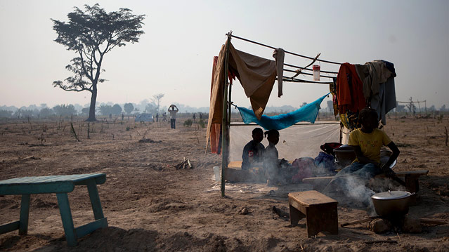 © AP/Rebecca Blackwell Flüchtlinge in der Zentralafrikanischen Republik