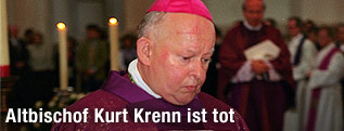 Altbischof Kurt Krenn auf einer Archivaufnahme