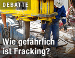 Fracking-Station der Firma PGNiG in Polen