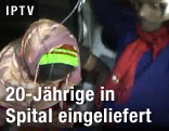Das Opfer in einem Auto