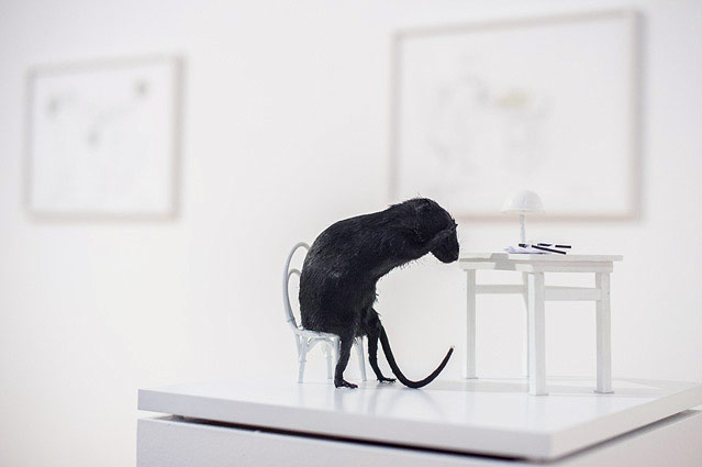 © ORF.at/Zita Köver Ratteninstallation der Künstlerin Deborah Sengl