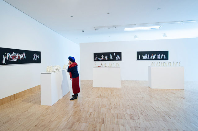 © ORF.at/Zita Köver Ratteninstallation der Künstlerin Deborah Sengl