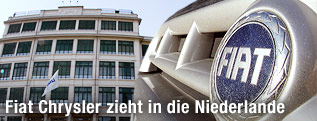 Fiat vor Firmensitz