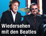 Ex-Beatles Paul McCartney und Ringo Starr
