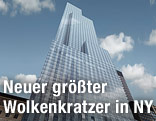 Der Wolkenkratzer One57 in New York