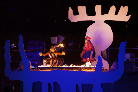 Szene des Eröffnungsfestivals