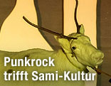 Szene rund um das Umea Festival