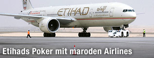 Etihad-Flugzeug