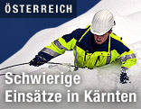 KELAG-Techniker im Schnee
