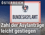 Schild "Bundesasylamt"