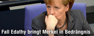 Deutsche Bundeskanzlerin Angela Merkel