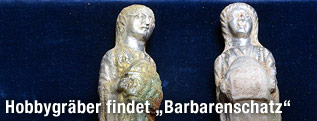 Antike Statuen aus Silber