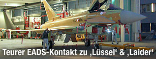 Erster von EADS für Österreich angefertigter Eurofighter