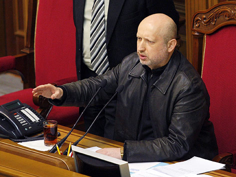 Parlamentspräsident Alexander Turtschinow