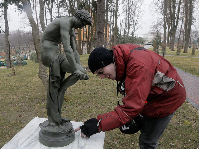 © APA/EPA/Efrem Lukatsky Villa des ukrainischen Präsidenten Viktor Janukowitsch