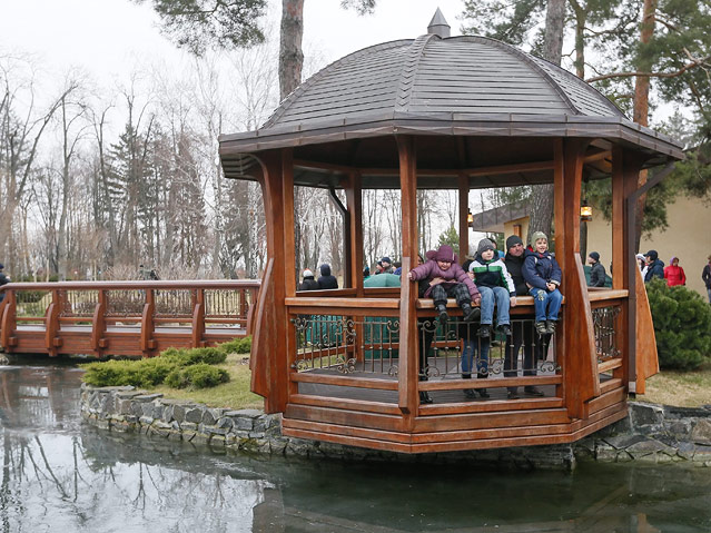 © APA/EPA/Efrem Lukatsky Villa des ukrainischen Präsidenten Viktor Janukowitsch