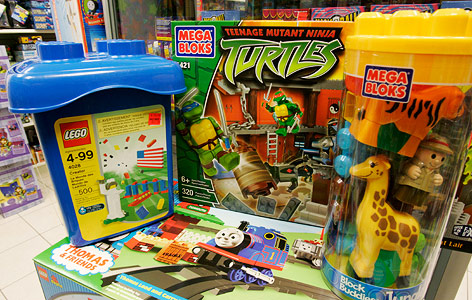 © Reuters/Peter Jones Lego- und Megablok-Spiele