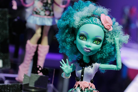 © APA/AP/Mark Lennihan Monster High Puppe von Mattel