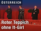 Fotografen am leeren Red Carpet