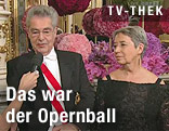 Bundespräsident Heinz Fischer mit Gattin