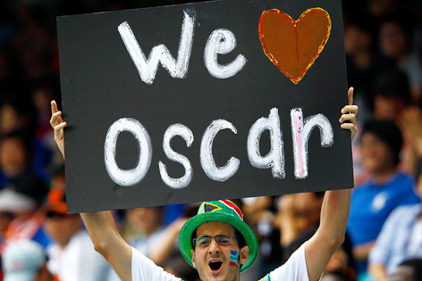 © Reuters/David Gray Fan von Oscar Pistorius