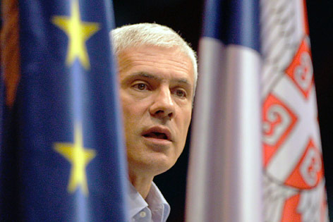 © AP/Darko Vojinovic Der frühere serbische Präsident Boris Tadic