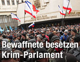 Parlamentsgebäude auf der Krim