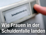 Klingel einer Schuldner- und Insolvenzberatungsstelle