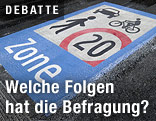 Begegnungszone in der Mariahilfer Stra&szlig;e