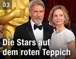 Schauspieler Harrison Ford und Calista Flockhart