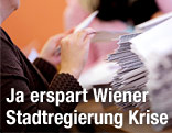 Auswertung der eingelangten Kuverts der B&uuml;rgerbefragung zur Mariahilfer Stra&szlig;e