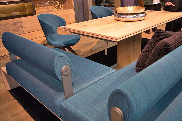 Ausstellungsstück auf der Messe Möbel & Interieur