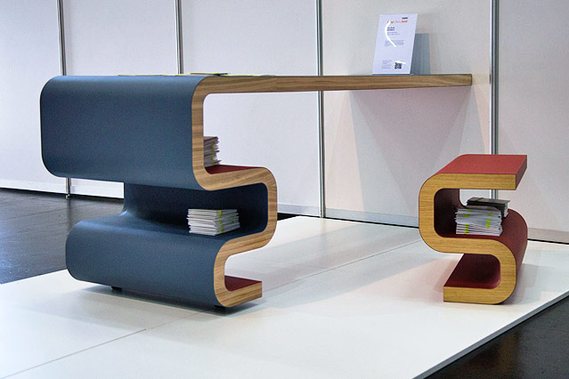 © ORF.at/Michael Baldauf Möbelstück auf der Messe Wohnen & Interieur