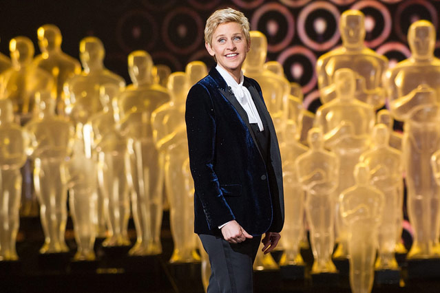 Showhost Ellen Degeneres