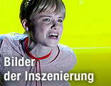 Jasna Fritzi Bauer in "Die Krönung Richards III" im Burgtheater