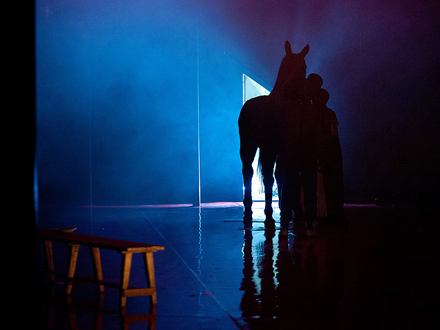 © Burgtheater/Reinhard Maximilian Werner Ensemble in "Die Krönung Richards III" im Burgtheater
