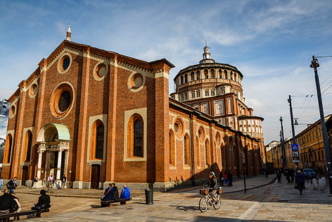 © Corbis/Yadid Levy Santa Maria Delle Grazie Kirche in Mailand