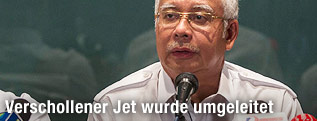 Der Premierminister Malaysias Najib Razak