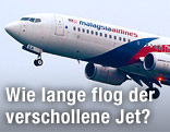 Flugzeug der Malaysian Airlines