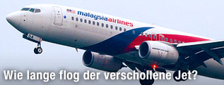 Flugzeug der Malaysian Airlines
